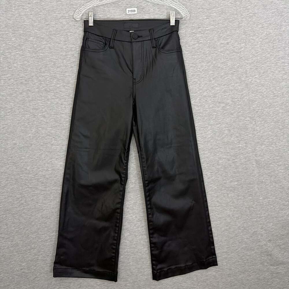 Kut From The Kloth Women's Size 00 Meg High Rise Wide Leg Black Modal Jeans
